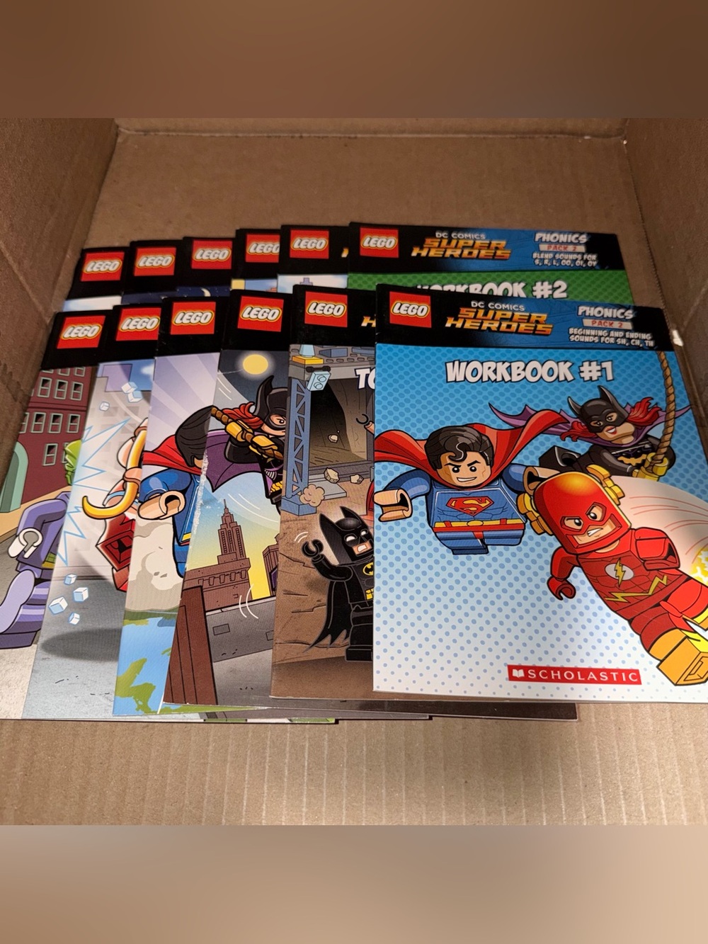 Lego DC Super Heroes Books & Workbooks